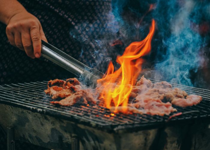 BBQ Feuer und Grill