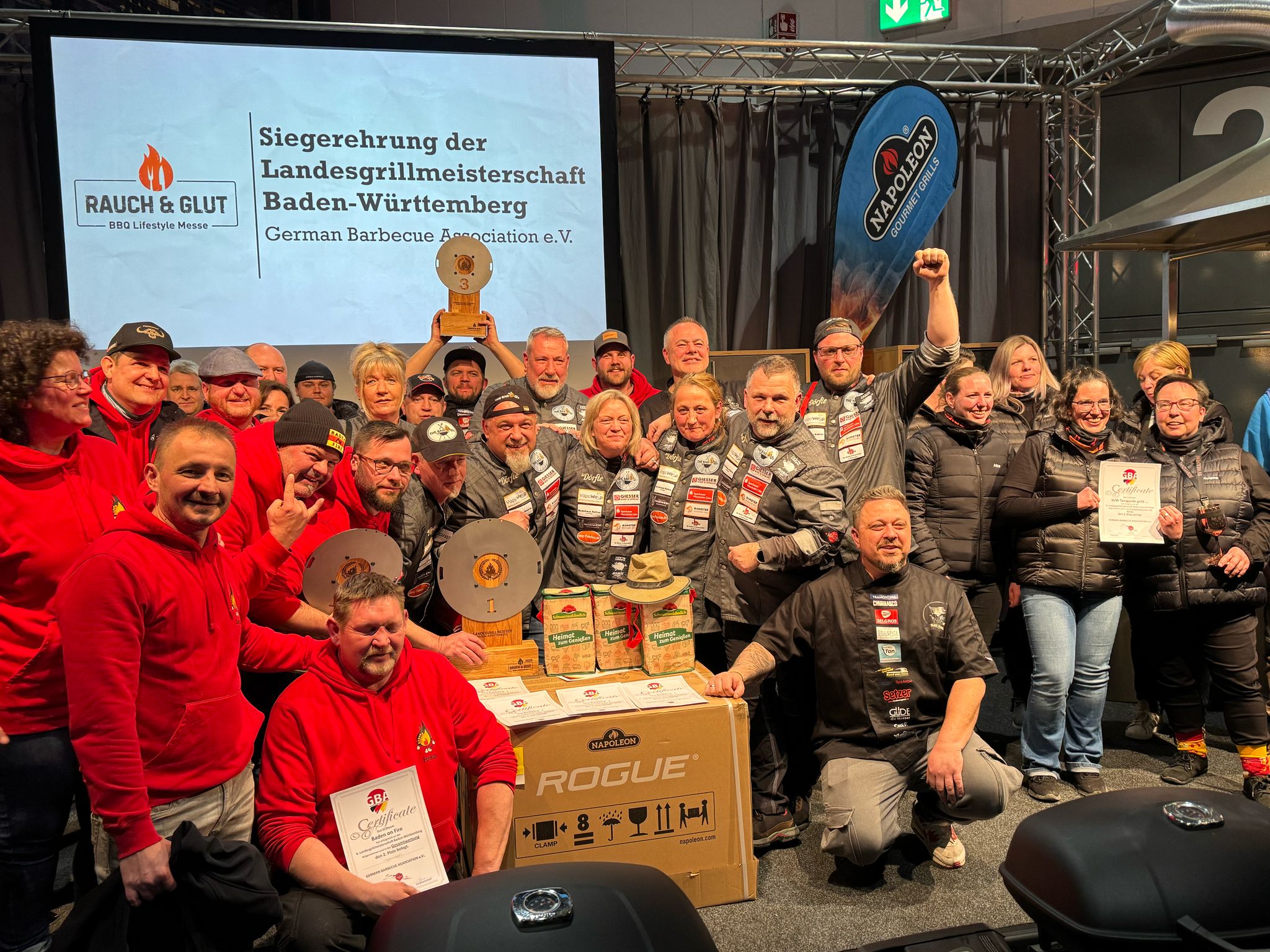 The Barbeeqs German BBQ team